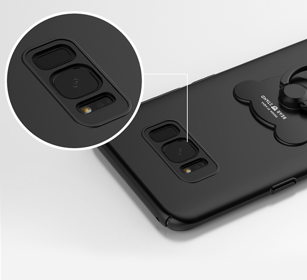 เคสบางเฉียบ พร้อมแหวนด้านหลัง S8 , S8 Plus